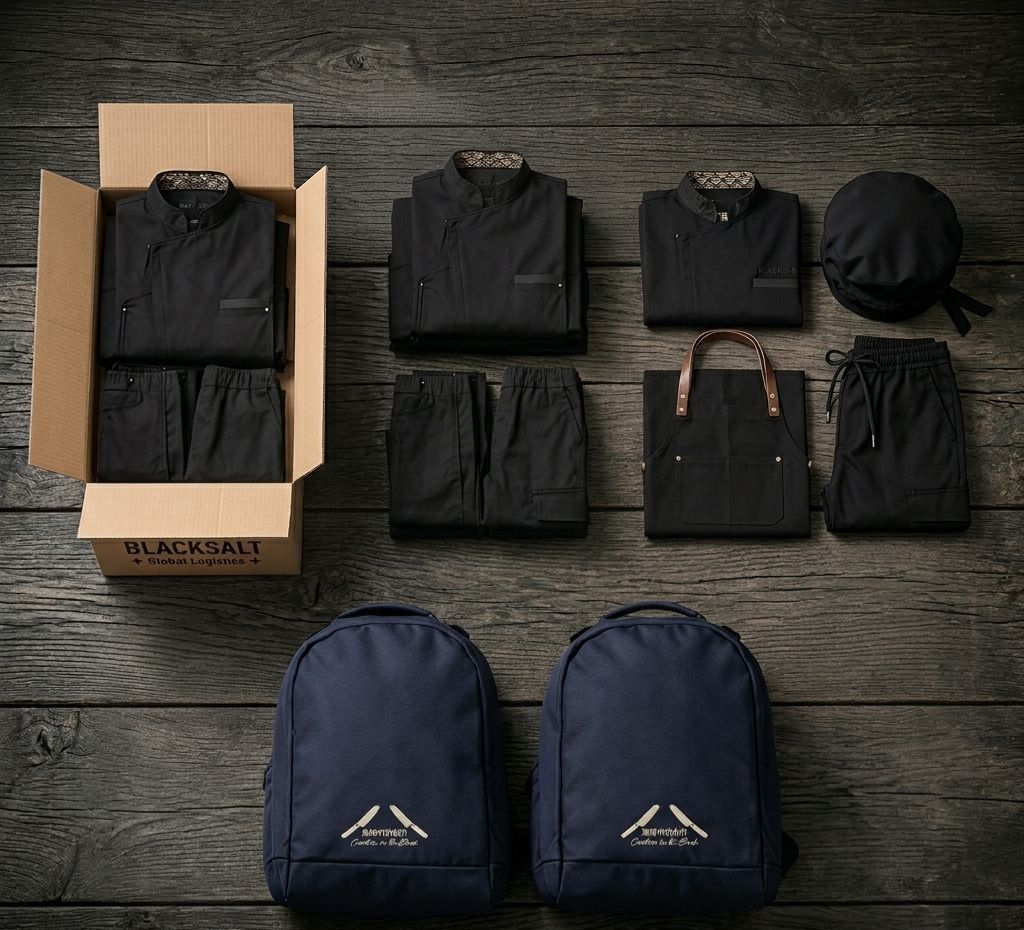 BlackSalt backpacks prepared for professional bulk supply